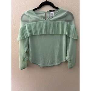 Bebe Girls Blouse S 7-8 (A305)